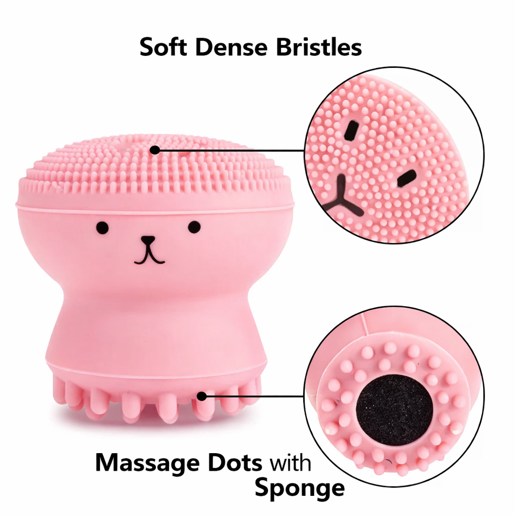 Novlexy™ Silicone Facial Cleansing Brush